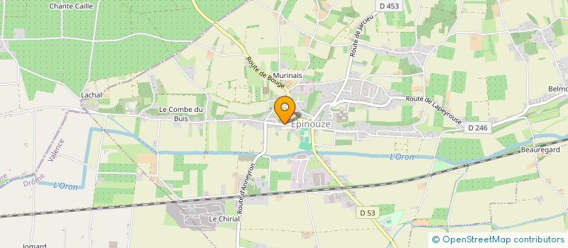 localisation de l'entreprise MONSIEUR ARTHUR GROSSI  EPINOUZE