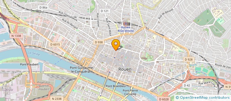 localisation de l'entreprise MONSIEUR ARTHUR HUGUIN  ROUEN