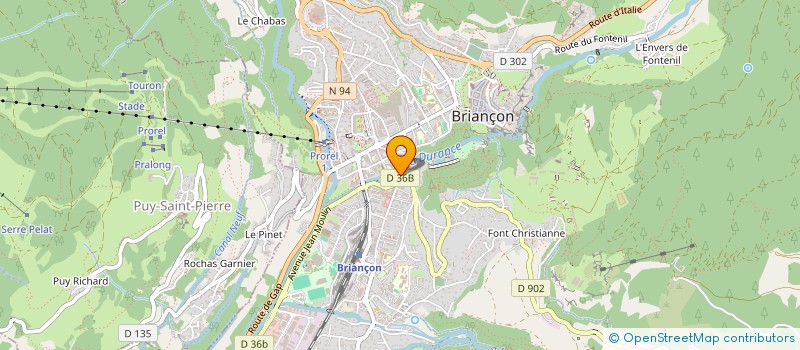 localisation de l'entreprise MONSIEUR ARTHUR ISMAIL  BRIANCON