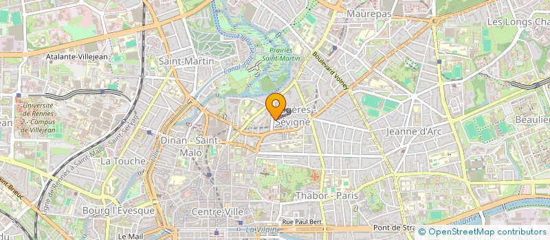 localisation de l'entreprise MONSIEUR ARTHUR JOLLY  RENNES