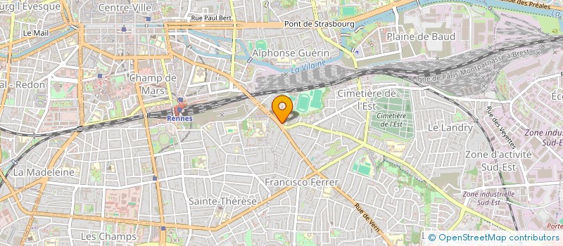 localisation de l'entreprise MONSIEUR ARTHUR JOSSE  RENNES