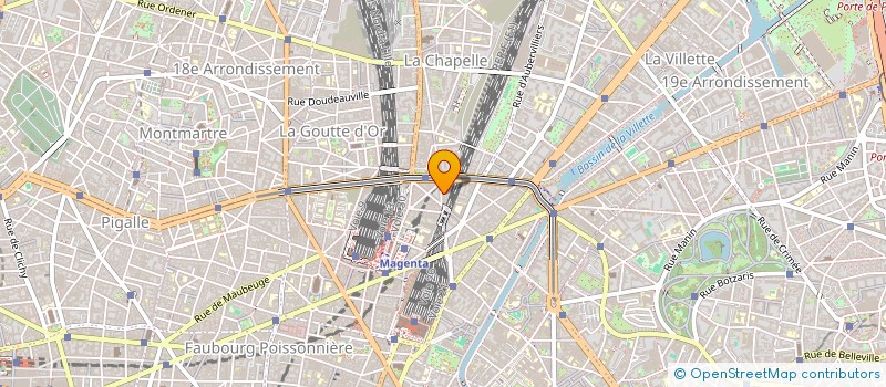 localisation de l'entreprise MONSIEUR ARTHUR JOURDAN  PARIS