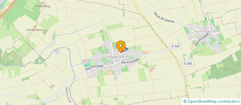 localisation de l'entreprise MONSIEUR ARTHUR JUNG  SCHWENHEIM