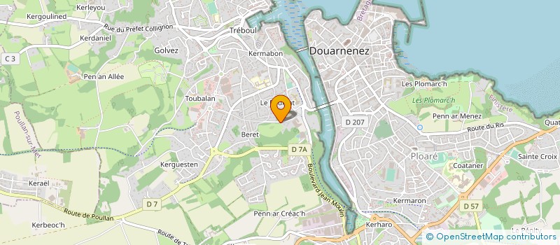 localisation de l'entreprise MONSIEUR ARTHUR KAMPMANN  KERLAZ