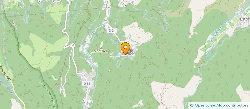 localisation de l'entreprise MONSIEUR ARTHUR KEOVONGSACK  CLARA-VILLERACH