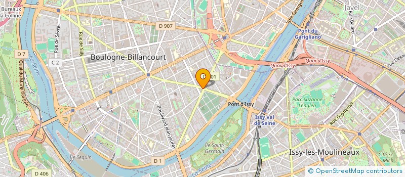 localisation de l'entreprise MONSIEUR ARTHUR KHANDJIAN à BOULOGNE-BILLANCOURT
