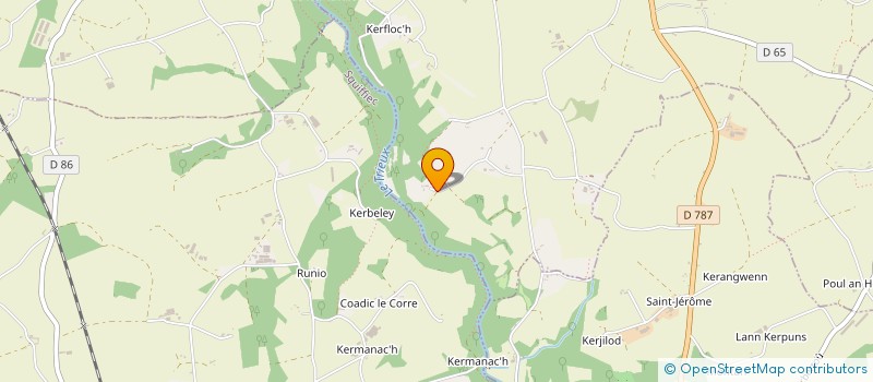 localisation de l'entreprise MONSIEUR ARTHUR KRISTEN  SAINT-CLET