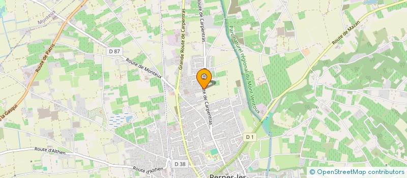 localisation de l'entreprise MONSIEUR ARTHUR KURZ  PERNES-LES-FONTAINES