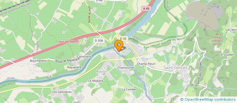 localisation de l'entreprise MONSIEUR ARTHUR L'HOME  SAINT-GERVAIS