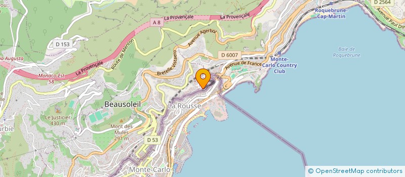 localisation de l'entreprise MONSIEUR ARTHUR LADEKHINE  BEAUSOLEIL