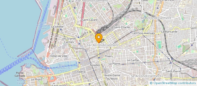 localisation de l'entreprise MONSIEUR ARTHUR LARIE à MARSEILLE