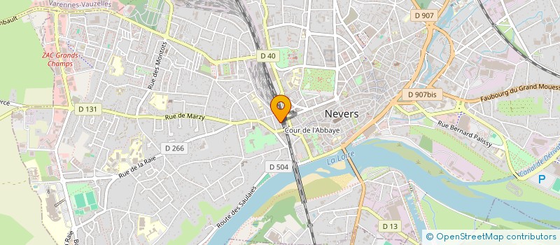 localisation de l'entreprise MONSIEUR ARTHUR LAROCHE à NEVERS