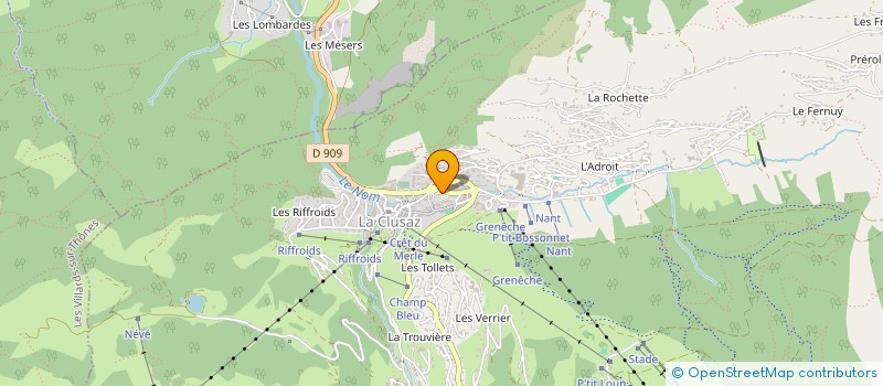 localisation de l'entreprise MONSIEUR ARTHUR LARROQUE à LA CLUSAZ