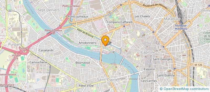 localisation de l'entreprise MONSIEUR ARTHUR LASSON  TOULOUSE