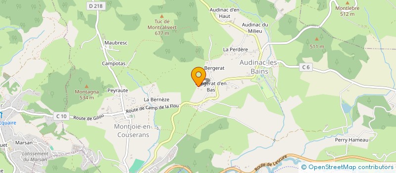 localisation de l'entreprise MONSIEUR ARTHUR LAVAL à MONTJOIE-EN-COUSERANS