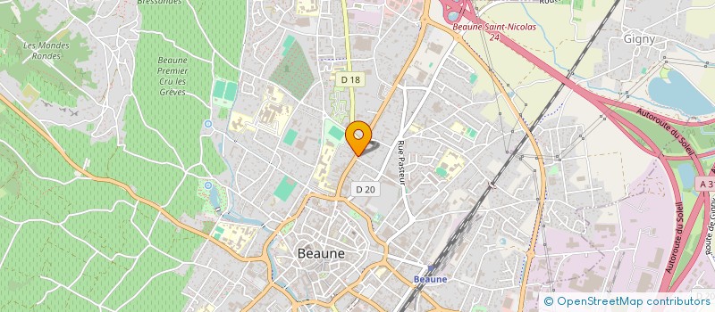 localisation de l'entreprise MONSIEUR ARTHUR LE BOUEDEC à BEAUNE