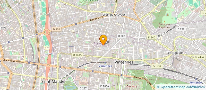 localisation de l'entreprise MONSIEUR ARTHUR LE LAN à MONTREUIL