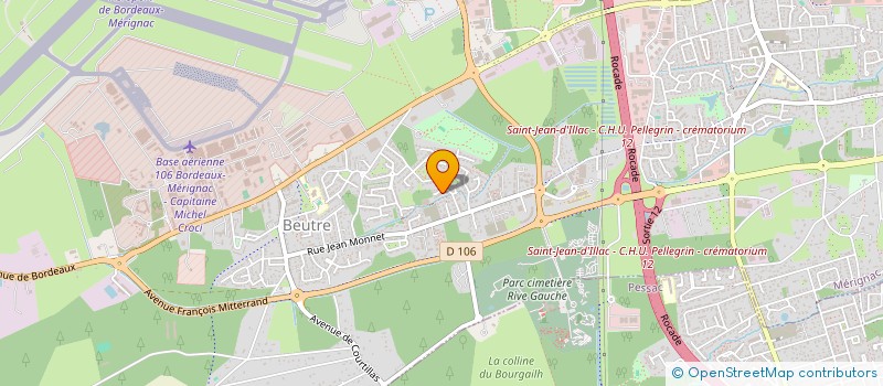 localisation de l'entreprise MONSIEUR ARTHUR LE NEVE  BIZANOS