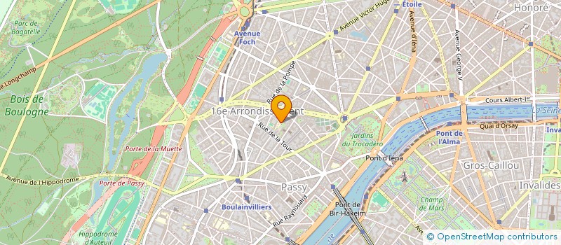 localisation de l'entreprise MONSIEUR ARTHUR LE VEZIEL  PARIS