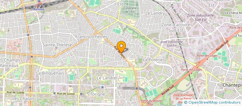 localisation de l'entreprise MONSIEUR ARTHUR LEBLOND  SAINT-VINCENT-DES-LANDES