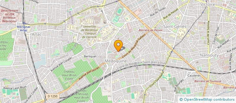 localisation de l'entreprise MONSIEUR ARTHUR LECERCLE  BORDEAUX