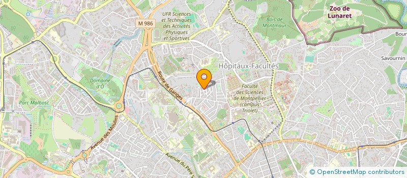 localisation de l'entreprise MONSIEUR ARTHUR LECLERC à MONTPELLIER