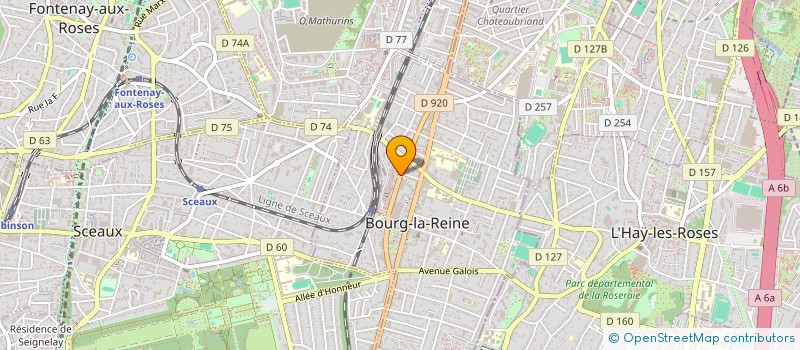 localisation de l'entreprise MONSIEUR ARTHUR LEE à BOURG-LA-REINE