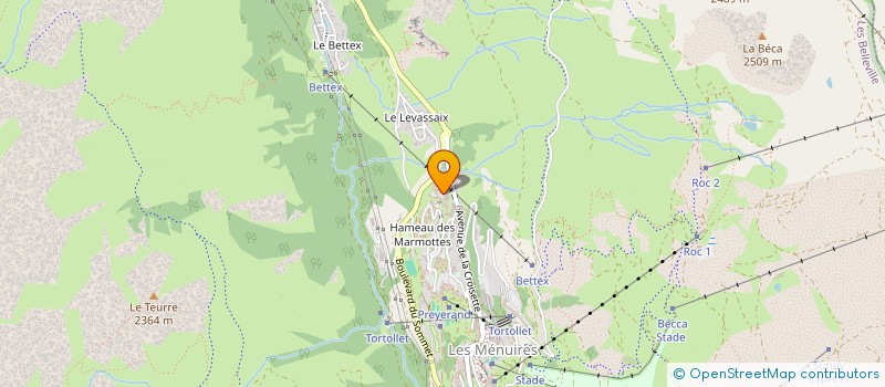 localisation de l'entreprise MONSIEUR ARTHUR LEFEBVRE  LES BELLEVILLE