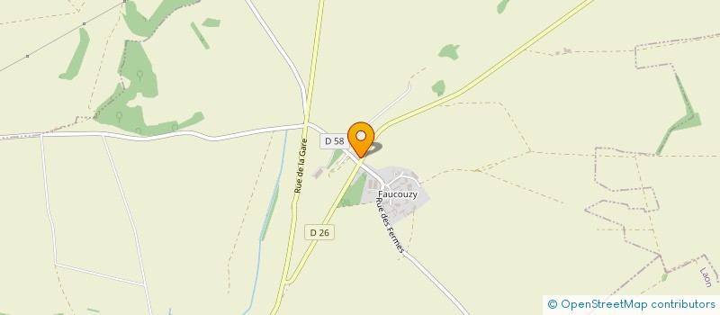 localisation de l'entreprise MONSIEUR ARTHUR LEFEVRE  MONCEAU-LE-NEUF-ET-FAUCOUZY