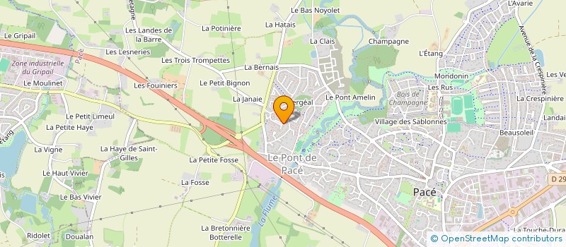 localisation de l'entreprise MONSIEUR ARTHUR LEFRANCOIS à PACE