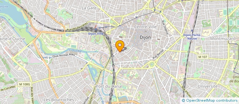 localisation de l'entreprise MONSIEUR ARTHUR LEGOUZ DE SAINT SEINE  DIJON