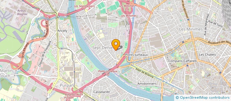 localisation de l'entreprise MONSIEUR ARTHUR LEMAIRE  TOULOUSE