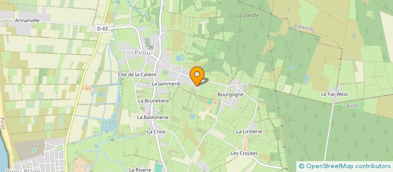 localisation de l'entreprise MONSIEUR ARTHUR LEPRIVEY  PIROU