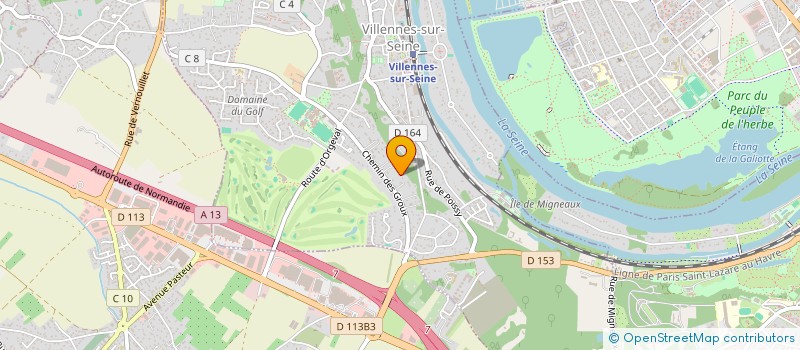 localisation de l'entreprise MONSIEUR ARTHUR LEQUETTE  VILLENNES-SUR-SEINE