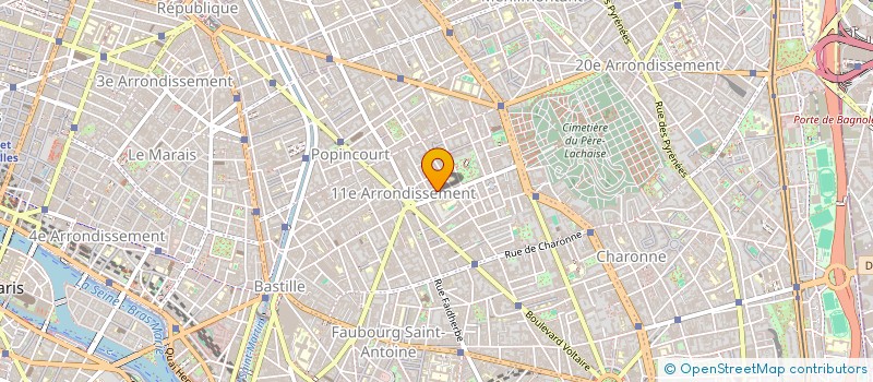 localisation de l'entreprise MONSIEUR ARTHUR LOCKHART  PARIS