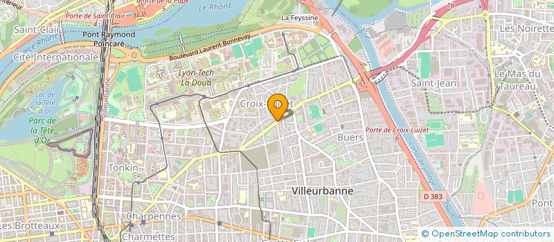 localisation de l'entreprise MONSIEUR ARTHUR LOISEAU  VILLEURBANNE