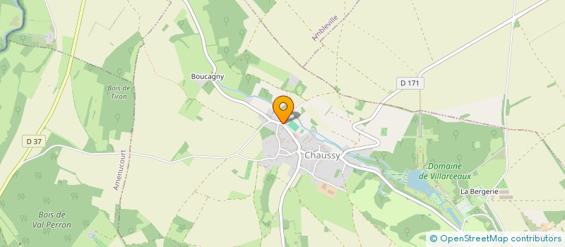 localisation de l'entreprise MONSIEUR ARTHUR LORY  CHAUSSY