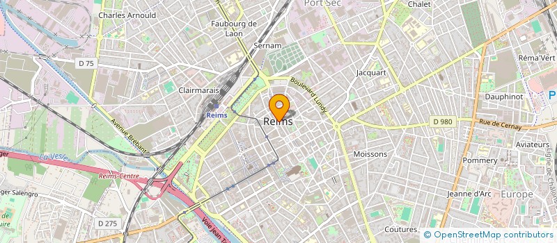 localisation de l'entreprise MONSIEUR ARTHUR LOUILLET  REIMS