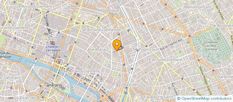 localisation de l'entreprise MONSIEUR ARTHUR LURTHY  PARIS