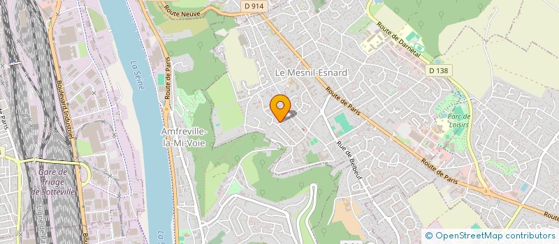 localisation de l'entreprise MONSIEUR ARTHUR MAHIEU  LE MESNIL-ESNARD