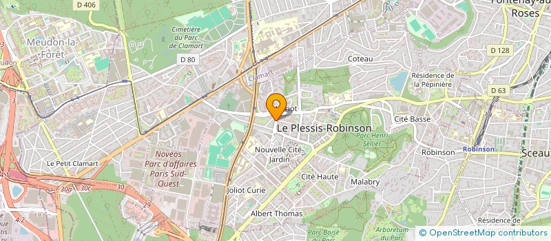 localisation de l'entreprise MONSIEUR ARTHUR MAILLARD  LE PLESSIS-ROBINSON