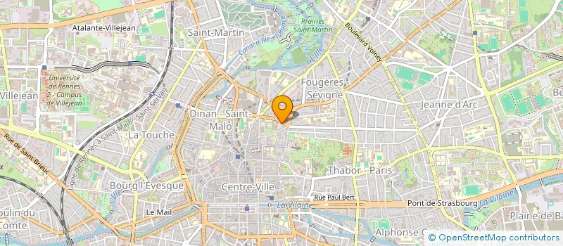 localisation de l'entreprise MONSIEUR ARTHUR MAINGE  RENNES