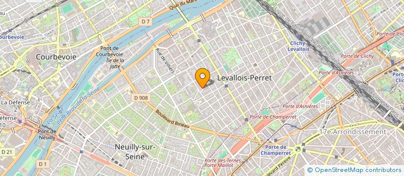 localisation de l'entreprise MONSIEUR ARTHUR MARCADE à LEVALLOIS-PERRET