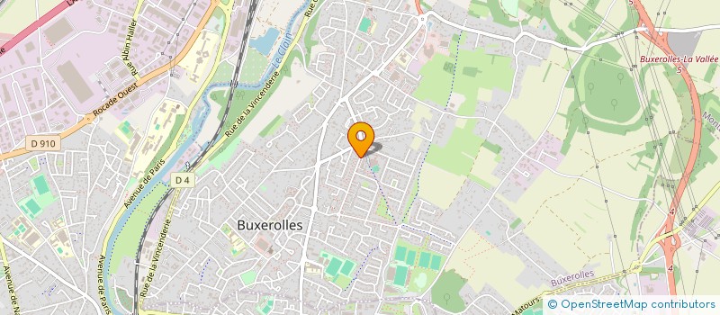 localisation de l'entreprise MONSIEUR ARTHUR MARCHAIS  BUXEROLLES