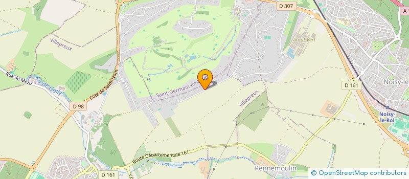 localisation de l'entreprise MONSIEUR ARTHUR MARIE  VILLEPREUX