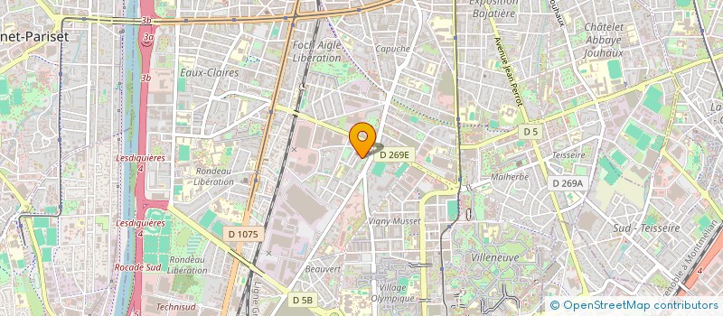 localisation de l'entreprise MONSIEUR ARTHUR MARQUES COSTA à GRENOBLE