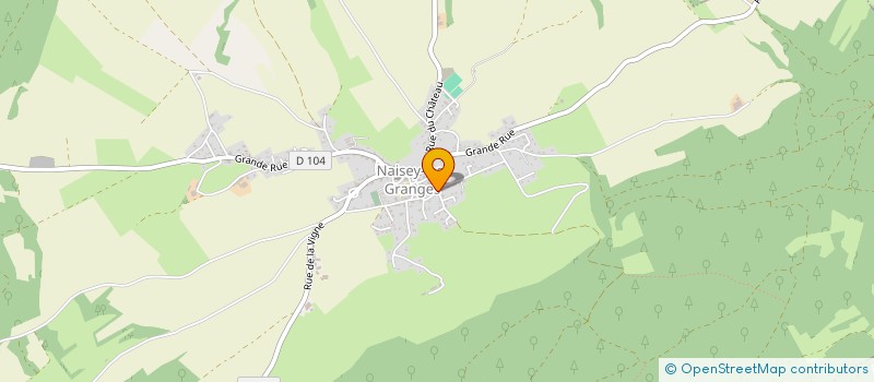 localisation de l'entreprise MONSIEUR ARTHUR MARTEAU  NAISEY-LES-GRANGES