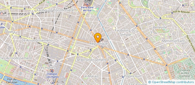 localisation de l'entreprise MONSIEUR ARTHUR MARTIN  PARIS