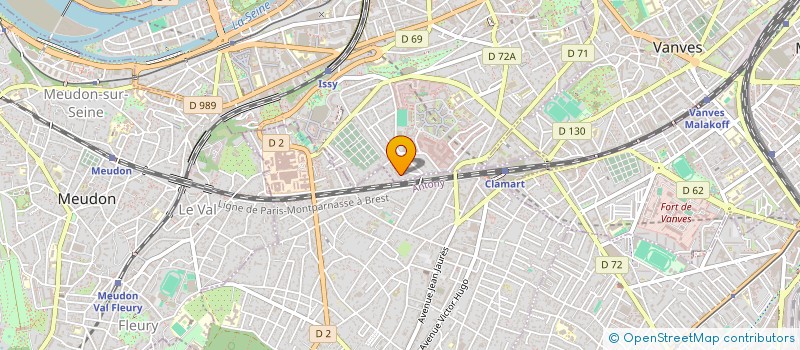 localisation de l'entreprise MONSIEUR ARTHUR MASSANES à ISSY-LES-MOULINEAUX