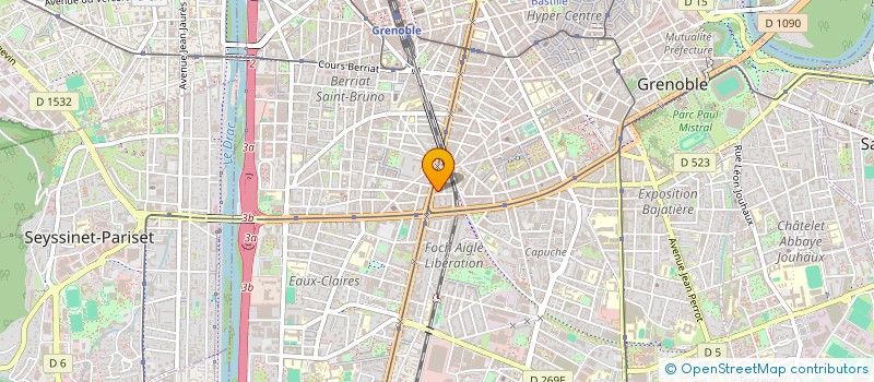 localisation de l'entreprise MONSIEUR ARTHUR MATHIS à GRENOBLE